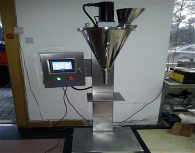 semi-automatic small quantity bottle bag filling machine for powder pharmaceutical food cosmetic industry auger filler equipment