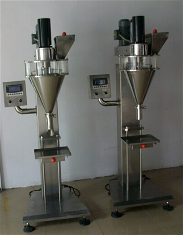 workshop view of the semi-auto powder filling dozing machine